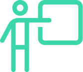 OUR STORY_professional development_person-chalkboard-light